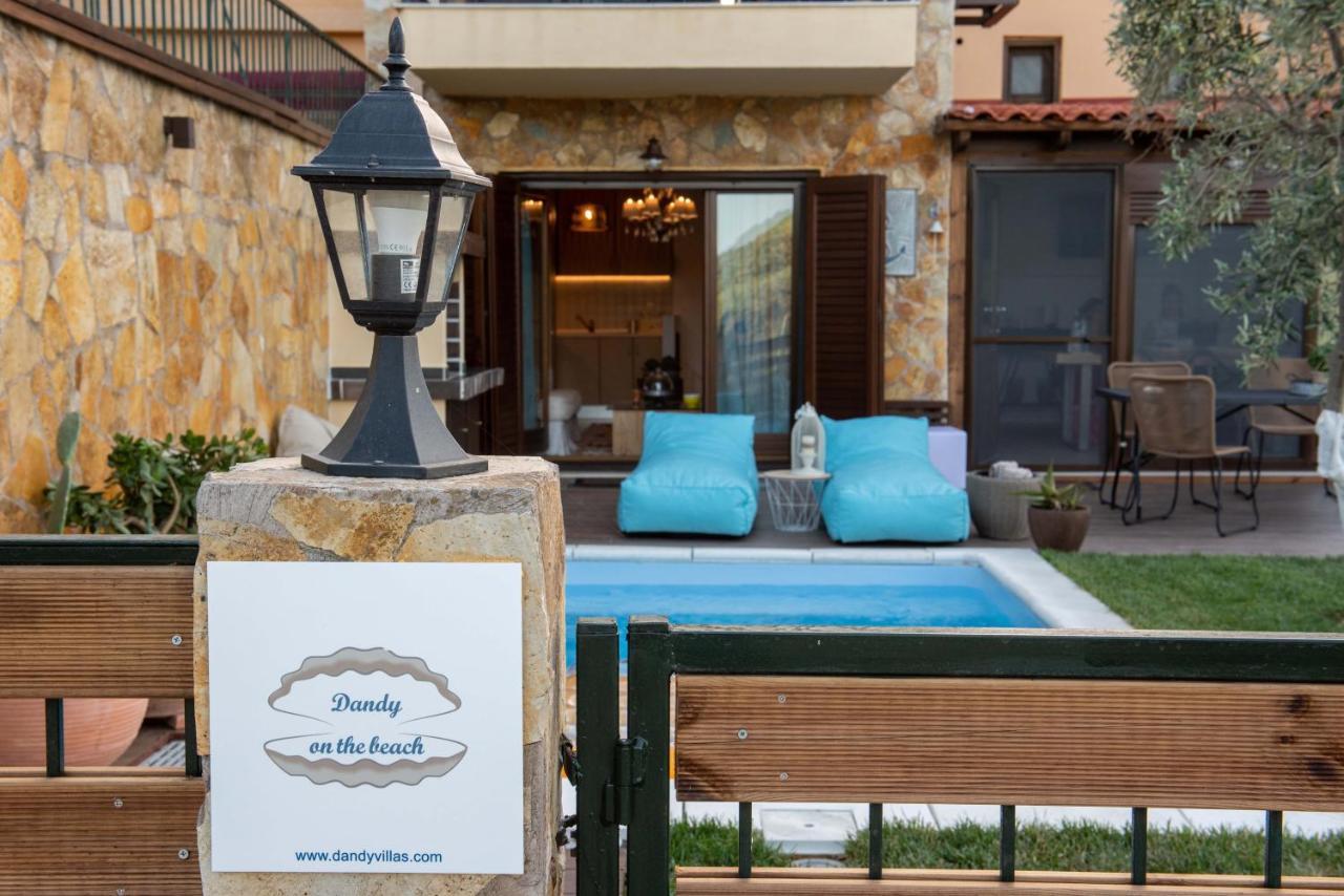 Dandy Villas Nea Roda - Melodic Waves - Private - Pool - Parking - Cellar Zewnętrze zdjęcie